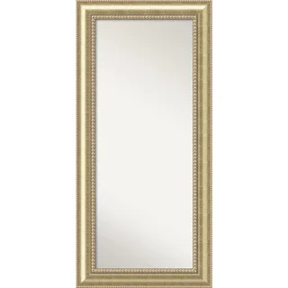 Wall Mirror Choose Your Custom Size - Oversized, Astoria Champagne Wood