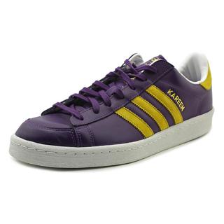 adidas Men's Jabbar Lo Purple Leather Athletic