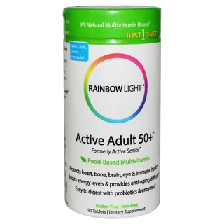 Rainbow Light Active Adult 50+ Multivitamin (90 Tablets)