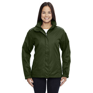 Region Women's Forest Green 3-in-1 Jacket With Fleece Liner