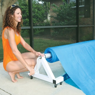 Deluxe Low Profile In-ground Pool Solar Cover Reel