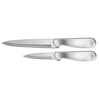 Ginsu Stainless Steel 2-piece Knife Set with 3-inch Paring Knife and 5-inch Utility Knife
