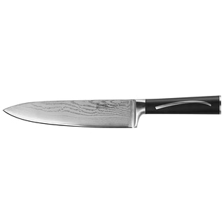Chikara Hanaita Stainless Steel 8-inch Damascus Chef's Knife