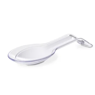 Lorren Home Trends Omada Cream Plastic 2-piece Spoon Rest