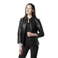 Wilda Women's Leather Fully Lined Scuba Jacket