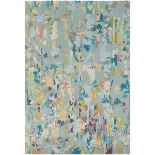 Hand Knotted Madre New Zealand Wool Rug (5'7 x 7'10)