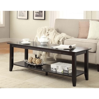 Convenience Concepts American Heritage Coffee Table with Shelf