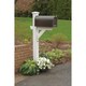 Highwood Eco-friendly Synthetic Wood Hazleton Mailbox Post