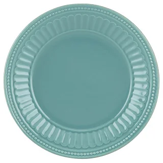 Lenox French Perle Groove Bluebell Dessert Plate