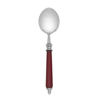 Lenox Holiday Jewel Silver Stainless Steel Serving Spoon