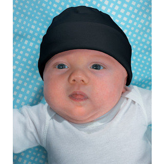 Baby Black Rib Cap