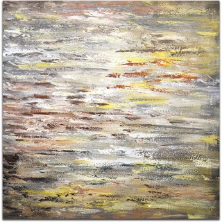"Glimpse of Sunshine in the Sky" Original Oil Paint Canvas Art