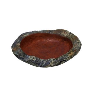 Rustic Large Teak Bowl