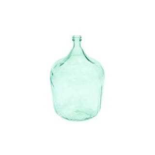 Cylinder Bottle Spouted Glass Vase