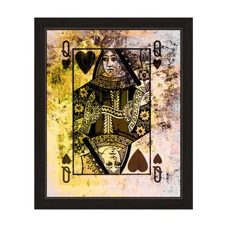 The Queen of Hearts Framed Graphic Art
