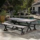 Belmond Outdoor Dining Bench (Set of 2) by Christopher Knight Home