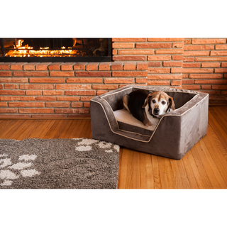 Snoozer Luxury Microsuede Square Memory Foam Dog Bed
