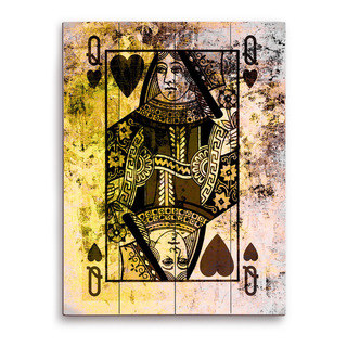 "The Queen of Hearts" Graphic on Wood
