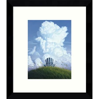 Framed Art Print 'Forever (Clouds)' by Jack Saylor 9 x 11-inch