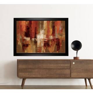 'Castanets' Framed Hand-wrapped Canvas