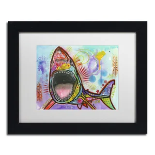 Dean Russo 'Shark 1' Matted Framed Art