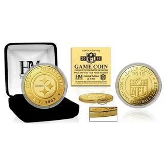 Pittsburgh Steelers 2016 Gold Game Flip Coin