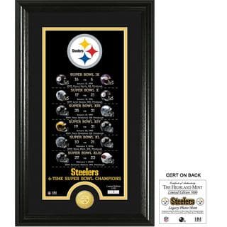 Pittsburgh Steelers "Legacy" Bronze Coin Photo Mint