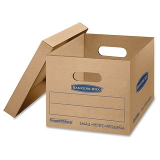 15"L x 12"W x 10"H Secure lift-off lid for easy box access - Kraft (20/Carton)