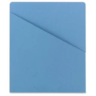 Smead Slash Jacket 75431 - Blue (25/Pack)