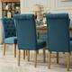 Copper Grove Slader Solid Wood Tufted Parsons Dining Chairs (Set of 2) - Thumbnail 15