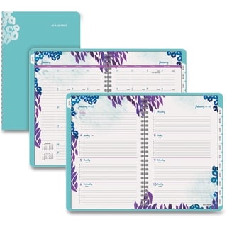 At-A-Glance Wild Washes Weekly/Monthly Desk Planner - Assorted