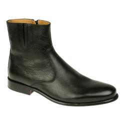 Men's Florsheim Hugo Ankle Boot Black Soft Milled Leather