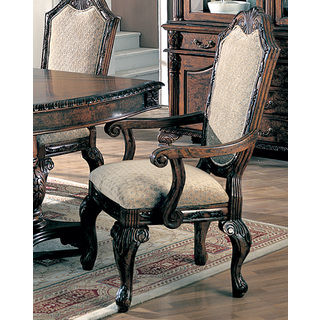 Coaster Company Brown 18th Century Style Arm Chair