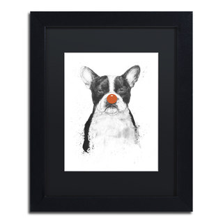 Balazs Solti 'I'm Not Your Clown' Matted Framed Art