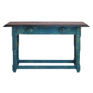Wood Console Table (59 inches wide x 36 inches high)