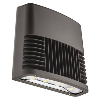 Lithonia Lighting OLWX2 LED 90W 50K 347 DDB M2 90W Outdoor Bronze LED Low Profile Wall Pack