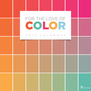 2017 For the Love of Color Wall Calendar