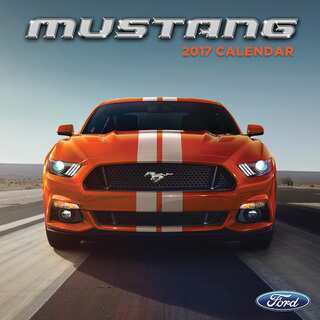 2017 Mustang Wall Calendar