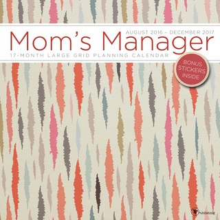 2017 Mom's Manager Mojave 17-month Wall Calendar