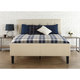 Priage Queen Upholstered Button-Tufted Platform Bed