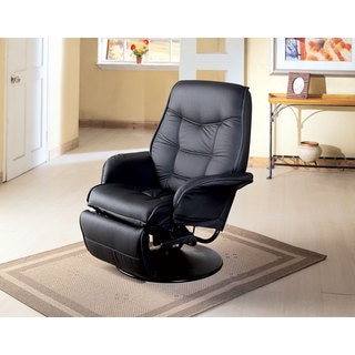 Leatherette Swivel Recliner Chair
