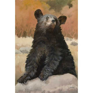 WGI Gallery Wood Bear Cub Wall Art