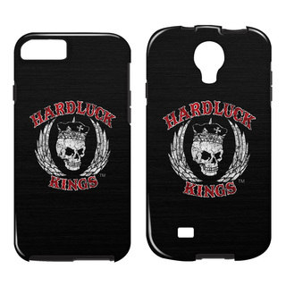Hardluck Kings/Red Letter Distressed Tough/Vibe Smartphone Case (Multiple Devices) in White