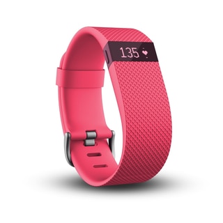 Fitbit Charge HR, Pink, Large
