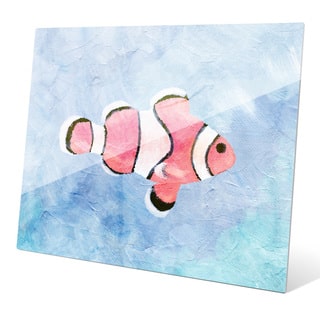 'Clownfish Painted' Wall Graphic on Glass
