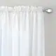 Miller Curtains Preston 63-inch Rod Pocket Sheer Curtain Panel - 52 x 63 - 52 x 63 - Thumbnail 0