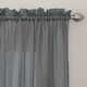 Miller Curtains Preston 63-inch Rod Pocket Sheer Curtain Panel - 52 x 63 - 52 x 63 - Thumbnail 21