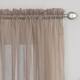 Miller Curtains Preston 63-inch Rod Pocket Sheer Curtain Panel - 52 x 63 - 52 x 63 - Thumbnail 18