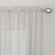 Miller Curtains Preston 63-inch Rod Pocket Sheer Curtain Panel - 52 x 63 - 52 x 63 - Thumbnail 15