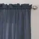 Miller Curtains Preston 63-inch Rod Pocket Sheer Curtain Panel - 52 x 63 - 52 x 63 - Thumbnail 19